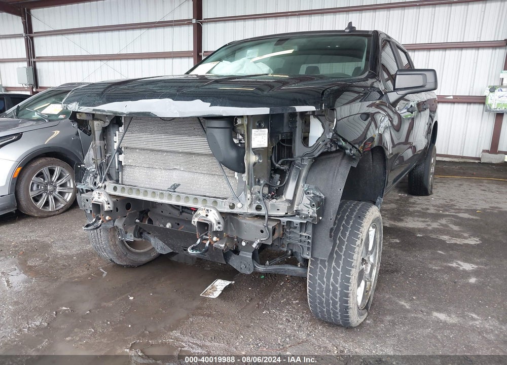 2021 CHEVROLET SILVERADO 1500 4WD  SHORT BED CUSTOM/4WD  STANDARD BED CUSTOM VIN: 3GCUYBEFXMG170080