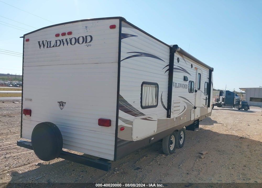 2014 WILDWOOD 28DBUD VIN: 4X4TWDD24EA252005