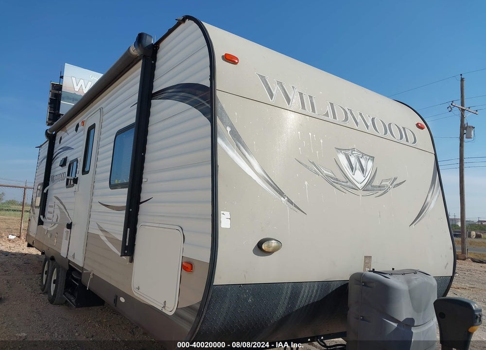 2014 WILDWOOD 28DBUD VIN: 4X4TWDD24EA252005