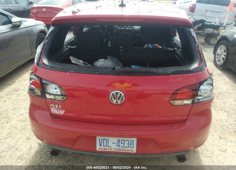 2012 VOLKSWAGEN GTI 4-DOOR VIN: WVWHD7AJXCW179267