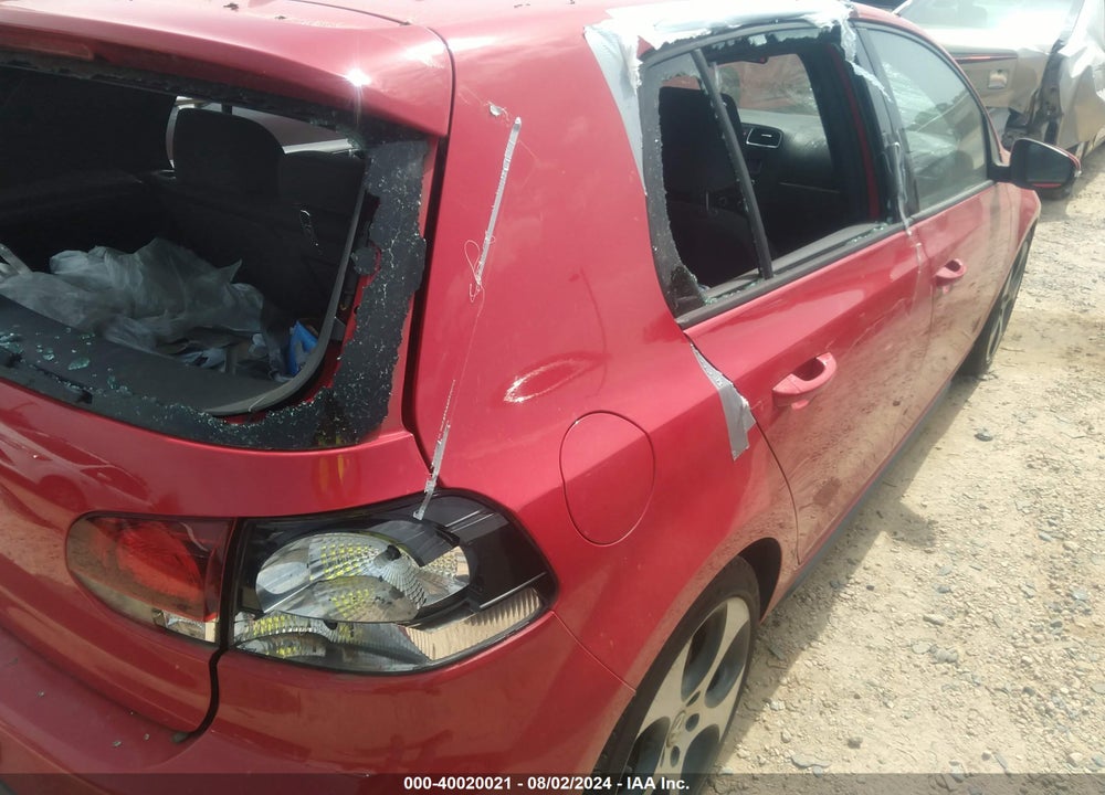2012 VOLKSWAGEN GTI 4-DOOR VIN: WVWHD7AJXCW179267