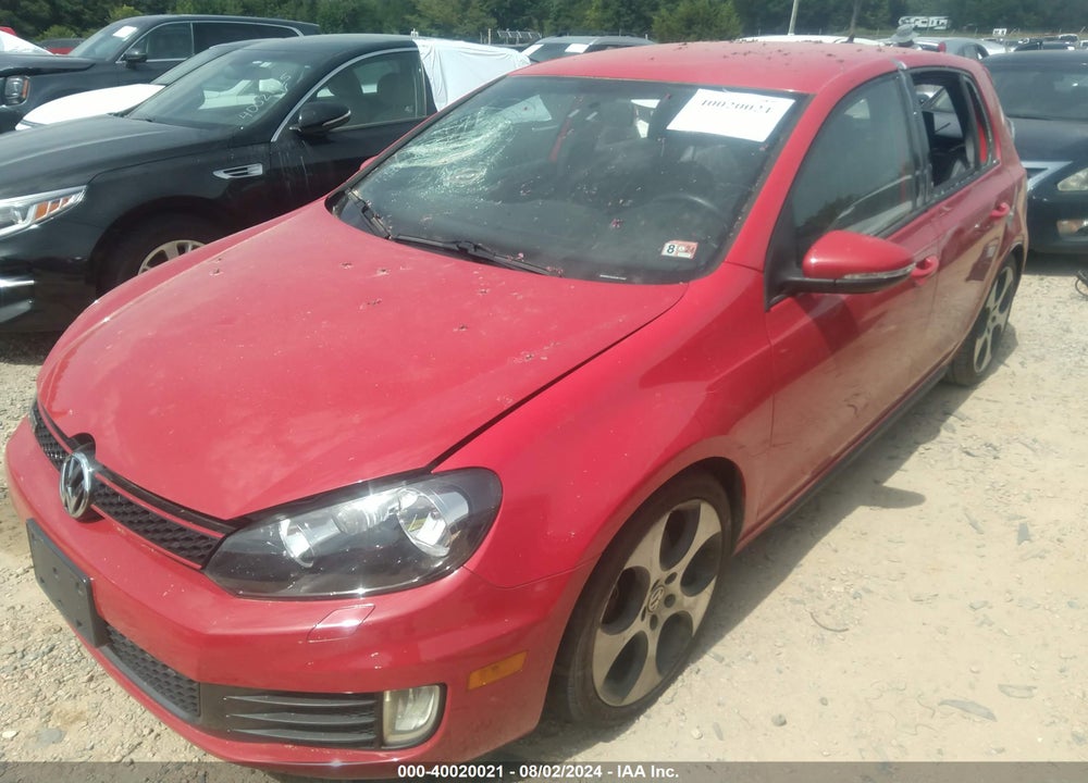 2012 VOLKSWAGEN GTI 4-DOOR VIN: WVWHD7AJXCW179267