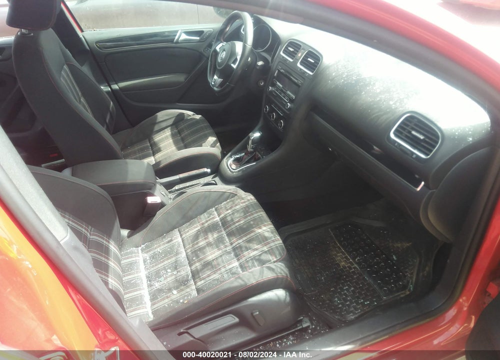 2012 VOLKSWAGEN GTI 4-DOOR VIN: WVWHD7AJXCW179267