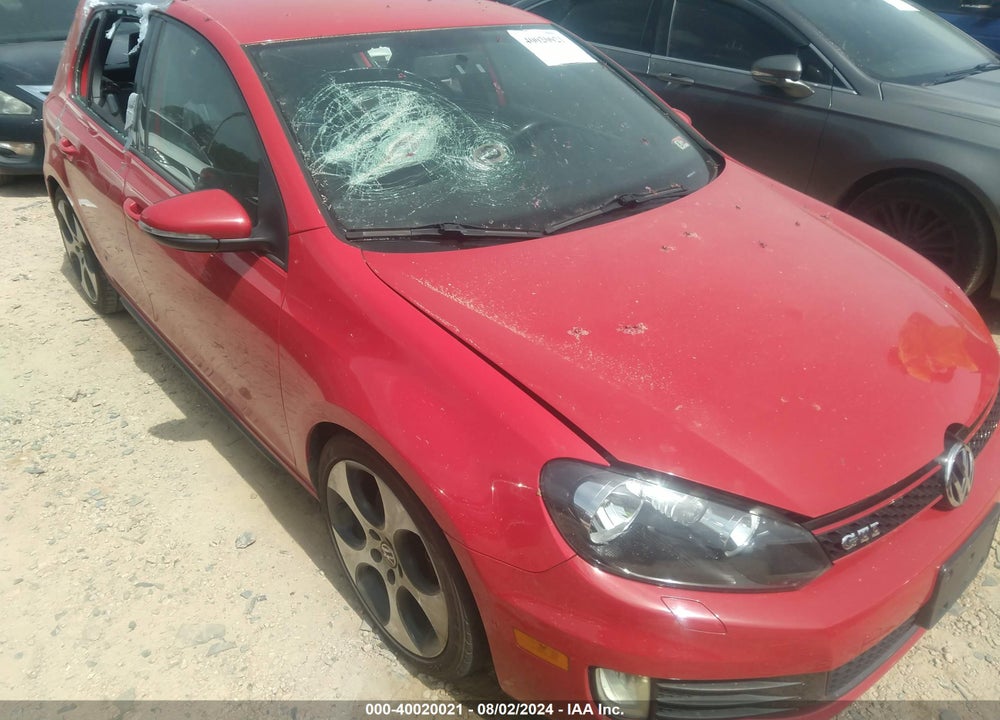 2012 VOLKSWAGEN GTI 4-DOOR VIN: WVWHD7AJXCW179267