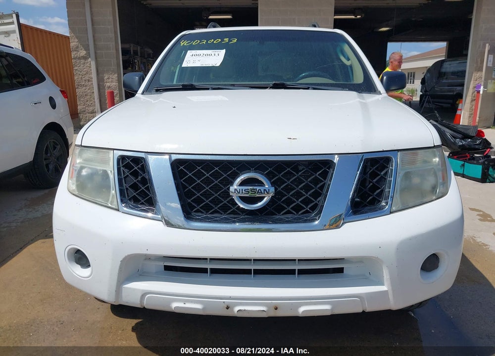 2011 NISSAN PATHFINDER S VIN: 5N1AR1NB0BC632097