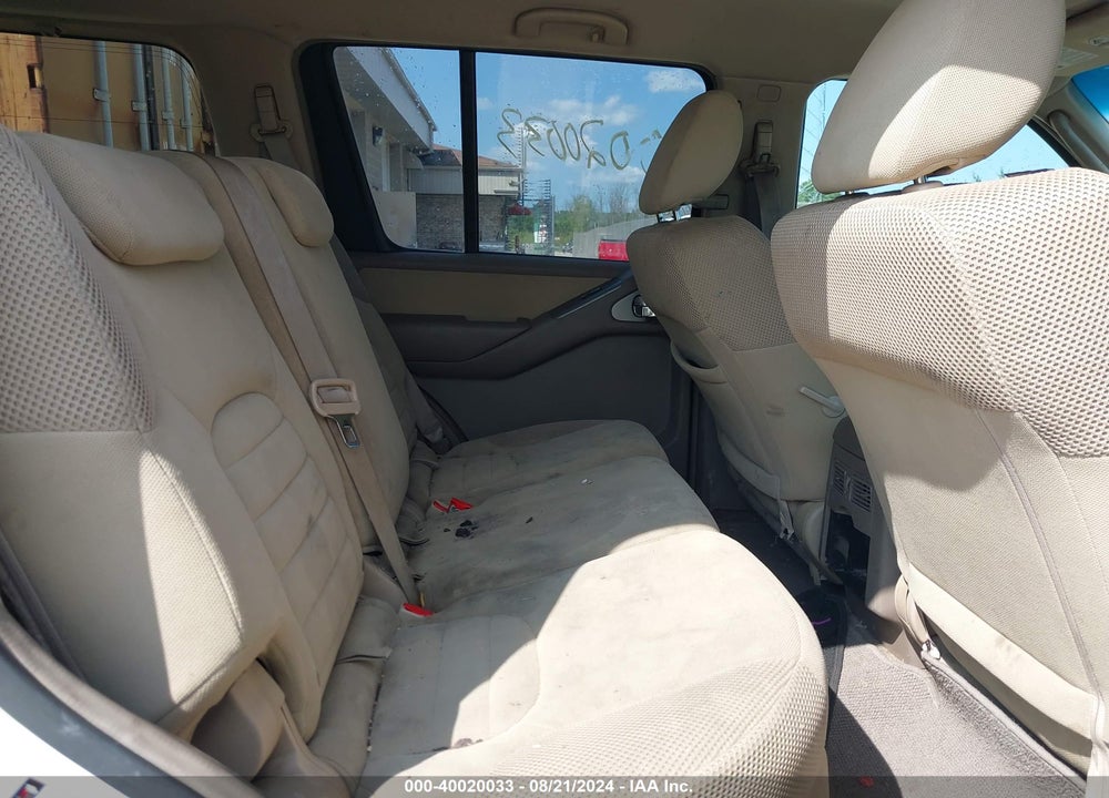 2011 NISSAN PATHFINDER S VIN: 5N1AR1NB0BC632097