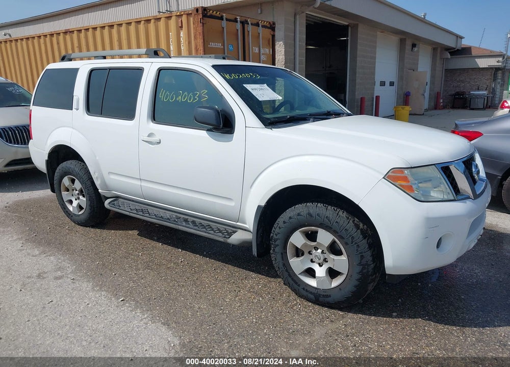 2011 NISSAN PATHFINDER S VIN: 5N1AR1NB0BC632097