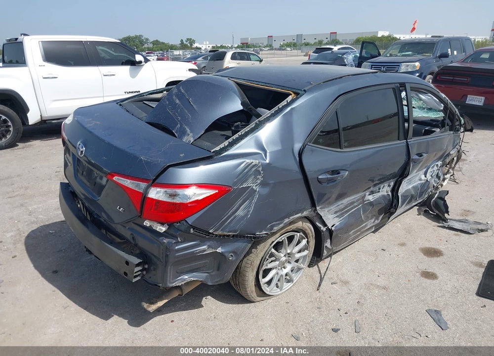 2016 TOYOTA COROLLA LE PLUS VIN: 5YFBURHE5GP392281