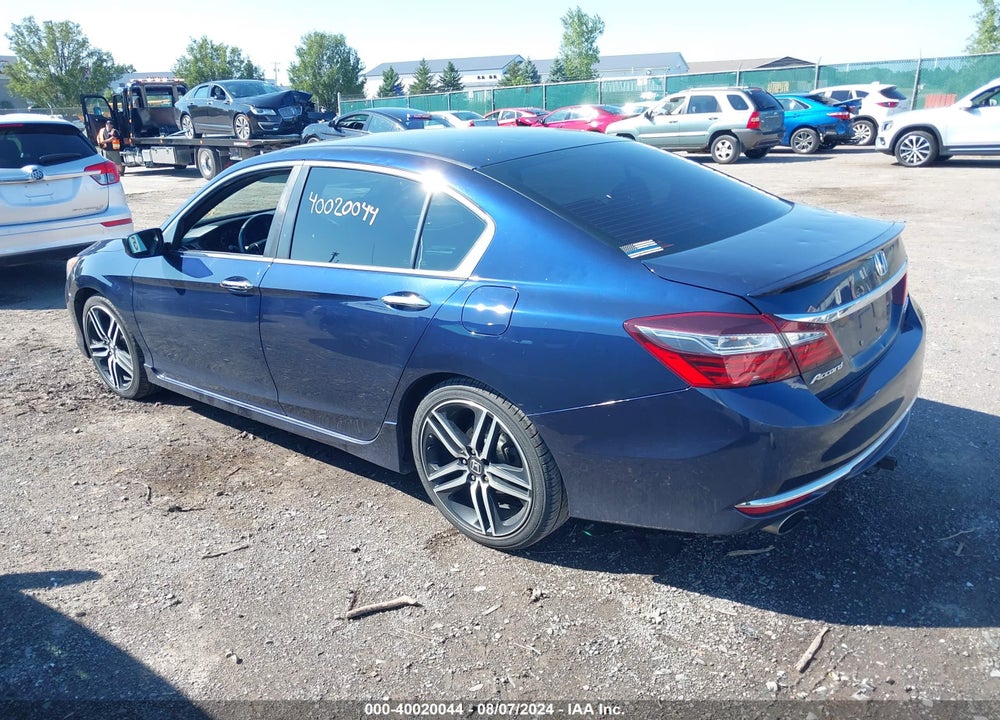 2017 HONDA ACCORD SPORT VIN: 1HGCR2F58HA297141