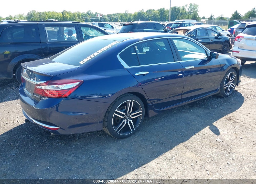 2017 HONDA ACCORD SPORT VIN: 1HGCR2F58HA297141