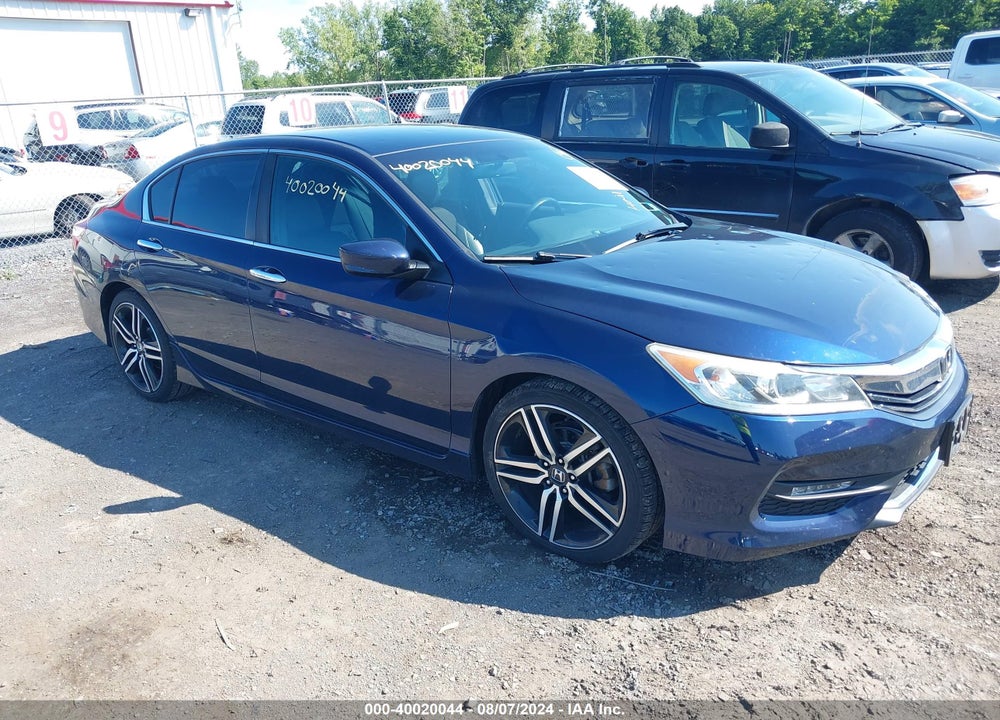 2017 HONDA ACCORD SPORT VIN: 1HGCR2F58HA297141