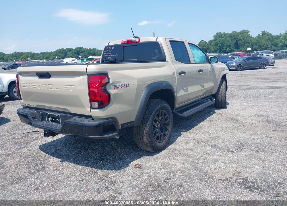 2024 CHEVROLET COLORADO 4WD TRAIL BOSS VIN: 1GCPTEEK5R1178636