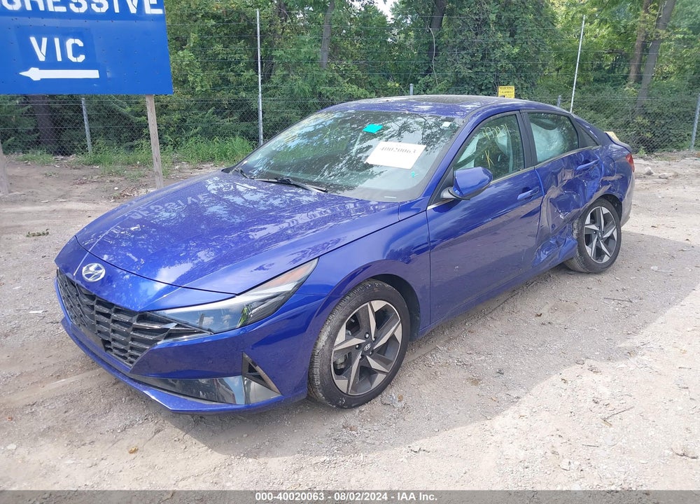 2023 HYUNDAI ELANTRA LIMITED VIN: KMHLP4AG3PU437971