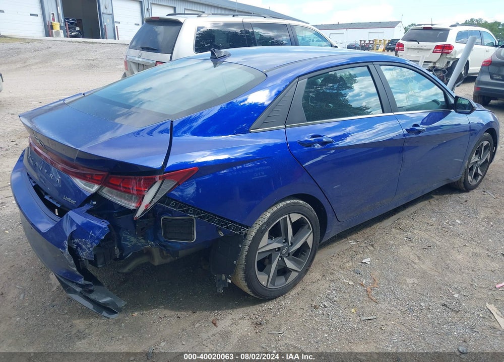 2023 HYUNDAI ELANTRA LIMITED VIN: KMHLP4AG3PU437971