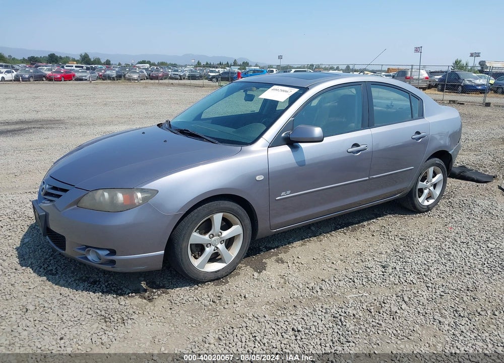 2004 MAZDA 3 S VIN: JM1BK123441203764