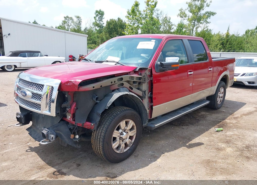 2010 FORD F-150 FX4/HARLEY-DAVIDSON/KING RANCH/LARIAT/PLATINUM/XL/XLT VIN: 1FTFW1EV3AFA55205