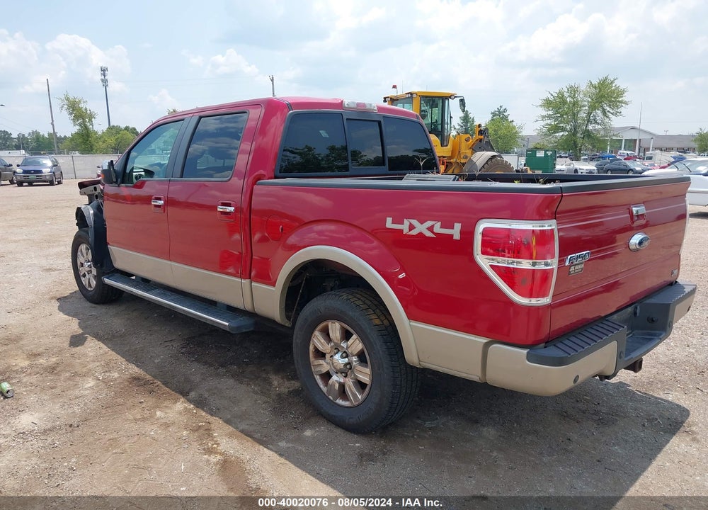 2010 FORD F-150 FX4/HARLEY-DAVIDSON/KING RANCH/LARIAT/PLATINUM/XL/XLT VIN: 1FTFW1EV3AFA55205