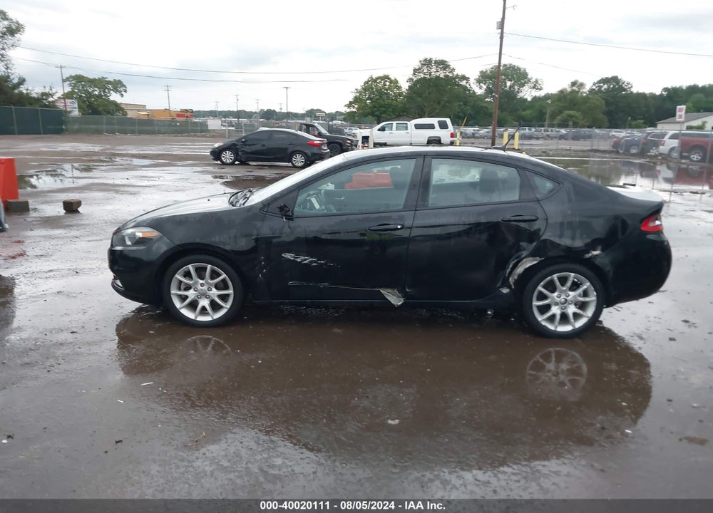2013 DODGE DART SXT VIN: 1C3CDFBA6DD323420