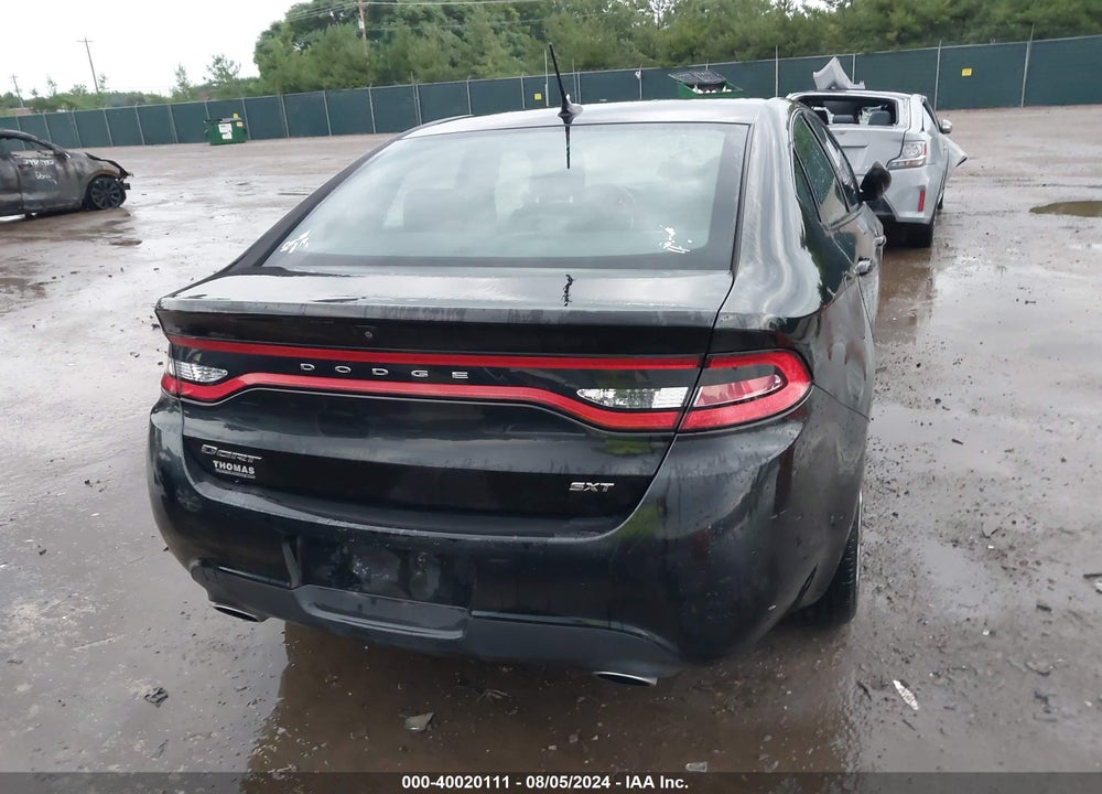 2013 DODGE DART SXT VIN: 1C3CDFBA6DD323420