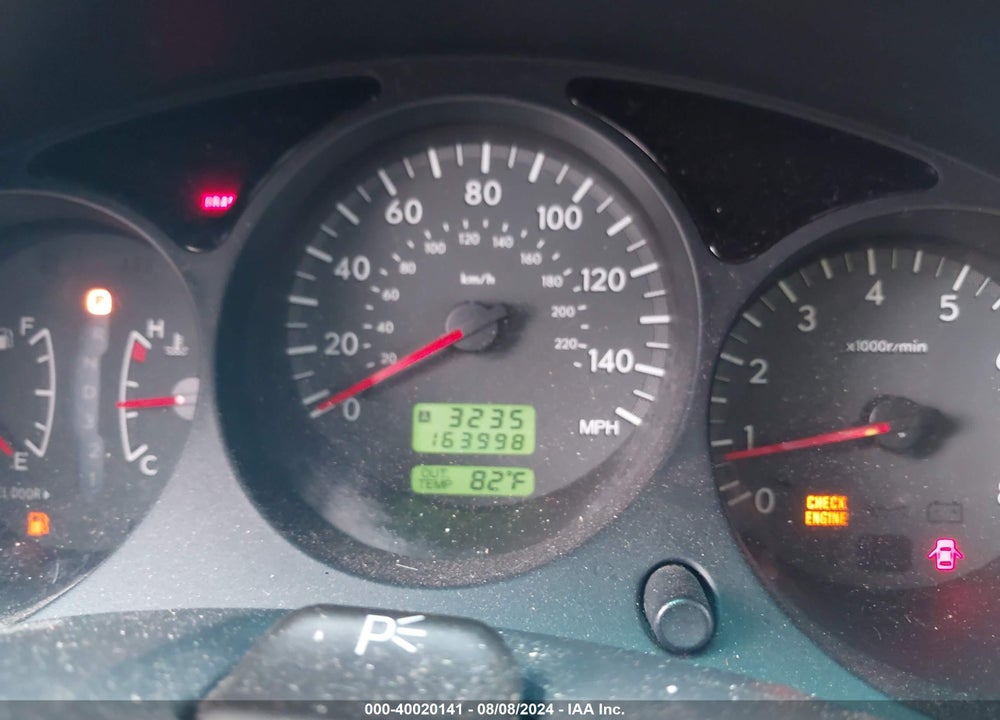 2004 SUBARU FORESTER VIN: JF1SG69644H763831