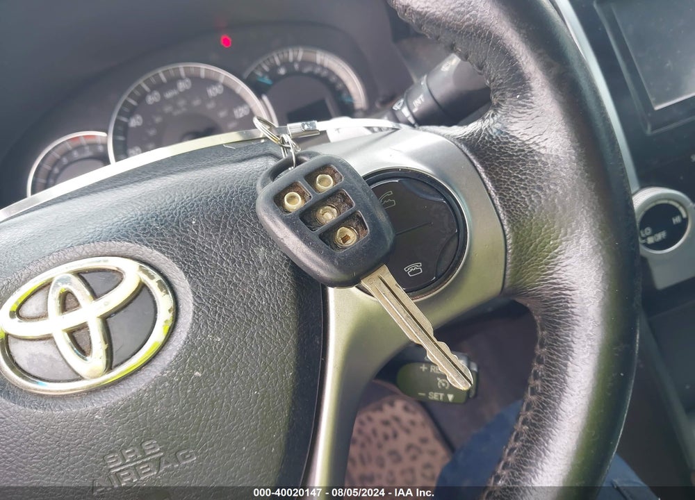 2012 TOYOTA CAMRY SE VIN: 4T1BF1FK5CU594602