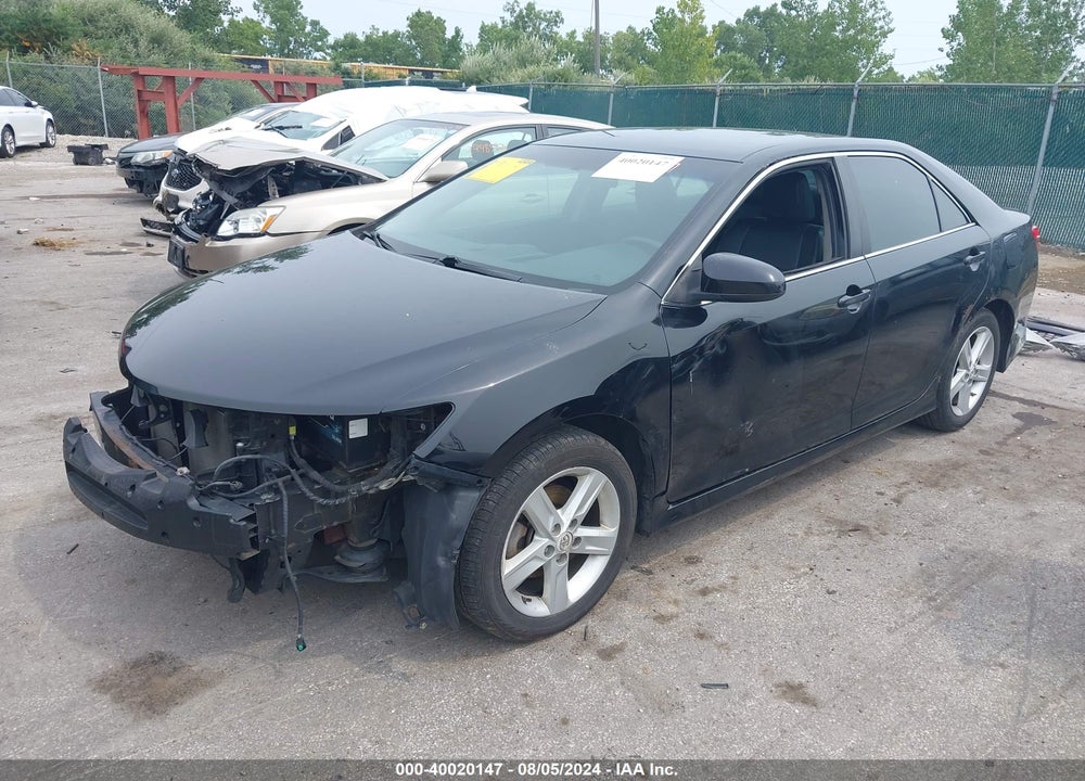 2012 TOYOTA CAMRY SE VIN: 4T1BF1FK5CU594602
