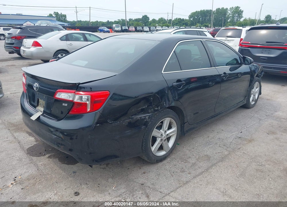 2012 TOYOTA CAMRY SE VIN: 4T1BF1FK5CU594602