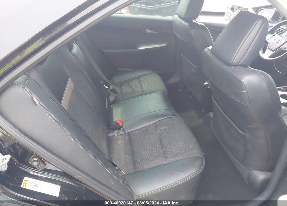 2012 TOYOTA CAMRY SE VIN: 4T1BF1FK5CU594602