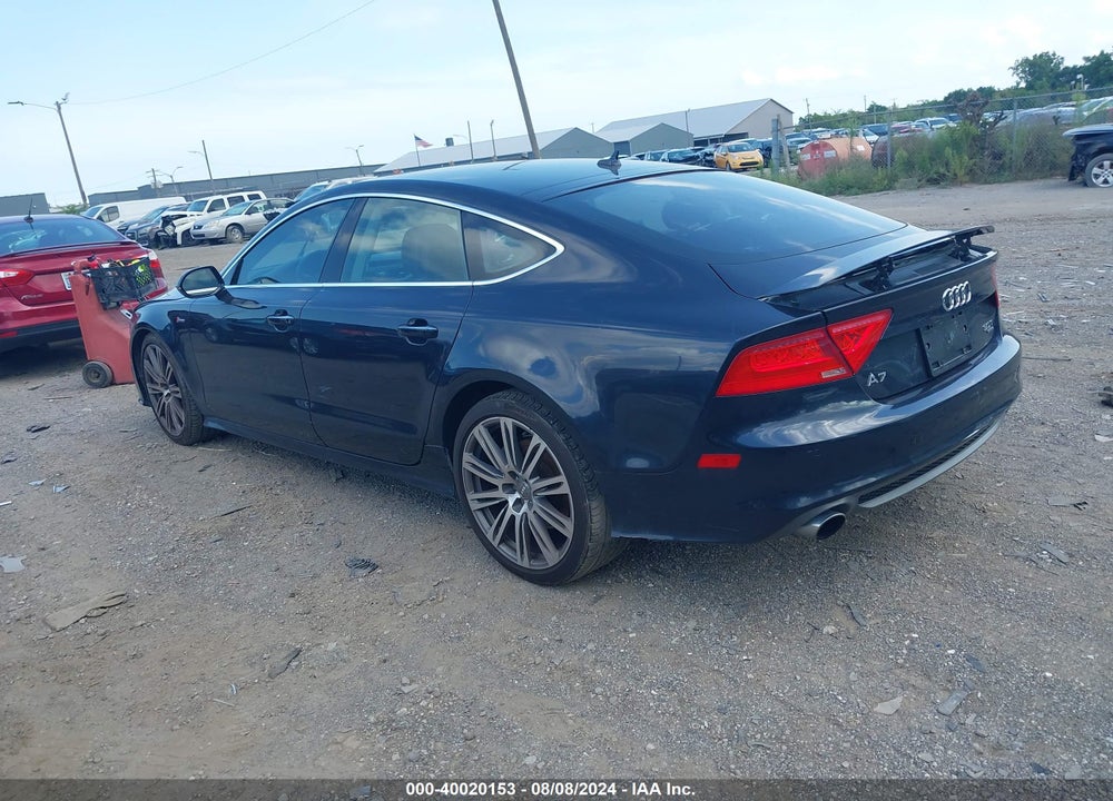 2012 AUDI A7 PREMIUM VIN: WAUSGAFC7CN029611