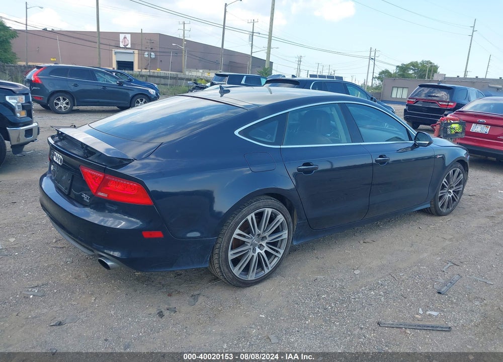 2012 AUDI A7 PREMIUM VIN: WAUSGAFC7CN029611
