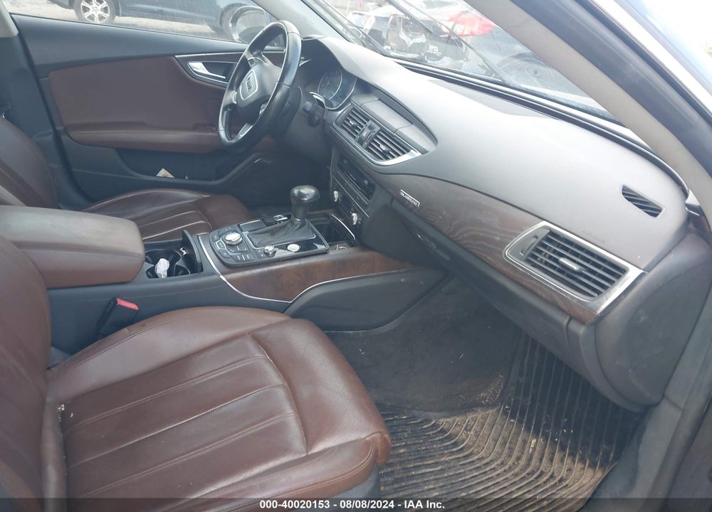 2012 AUDI A7 PREMIUM VIN: WAUSGAFC7CN029611