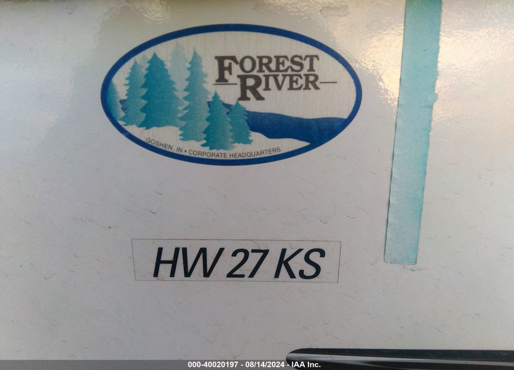2014 FOREST RIVER OTHER VIN: 4X4CFSU11ED172686