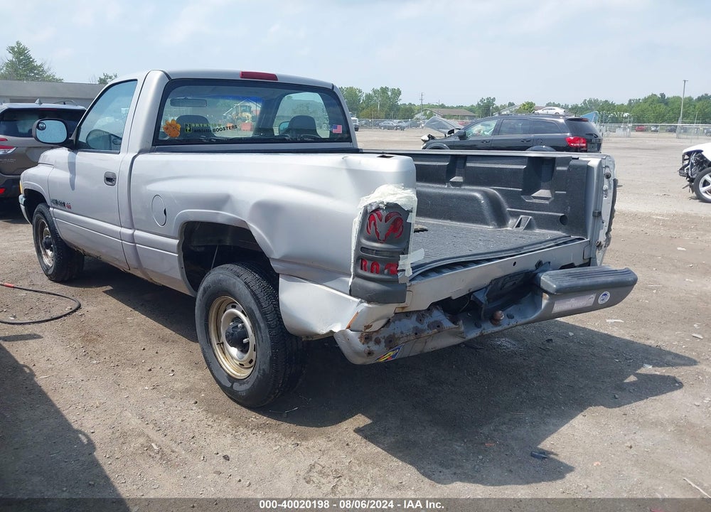 1999 DODGE RAM 1500 ST/WS VIN: 1B7HC16XXXS131410