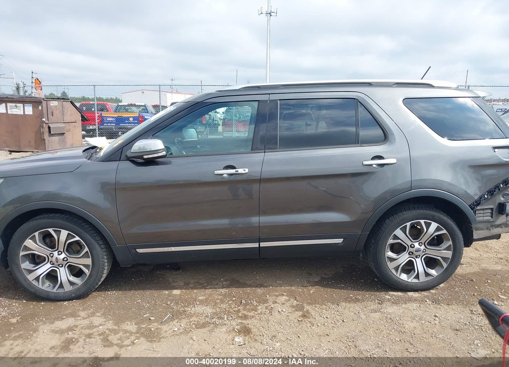 2018 FORD EXPLORER PLATINUM VIN: 1FM5K8HT0JGB98418