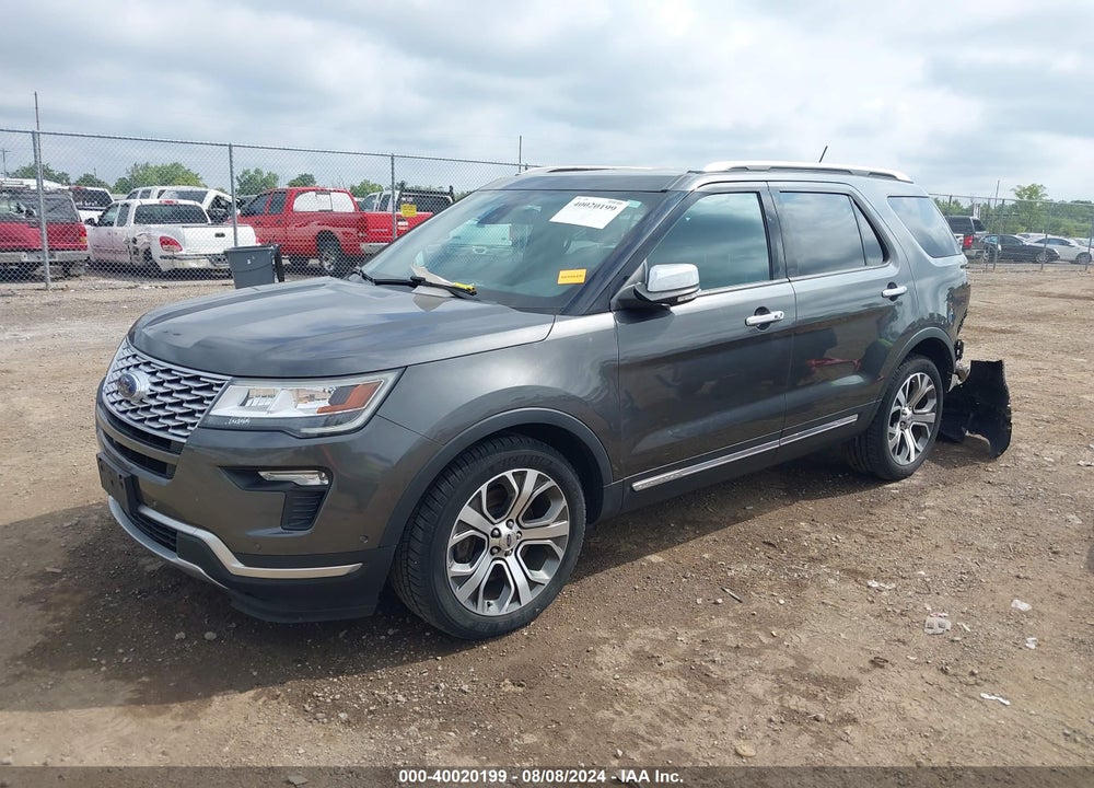 2018 FORD EXPLORER PLATINUM VIN: 1FM5K8HT0JGB98418