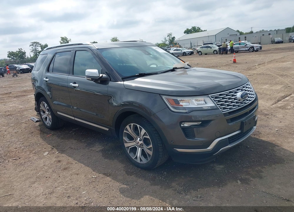 2018 FORD EXPLORER PLATINUM VIN: 1FM5K8HT0JGB98418