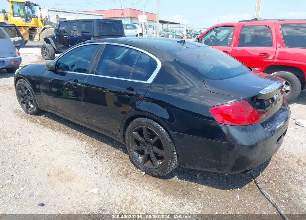 2007 INFINITI G35 JOURNEY VIN: JNKBV61E37M716948