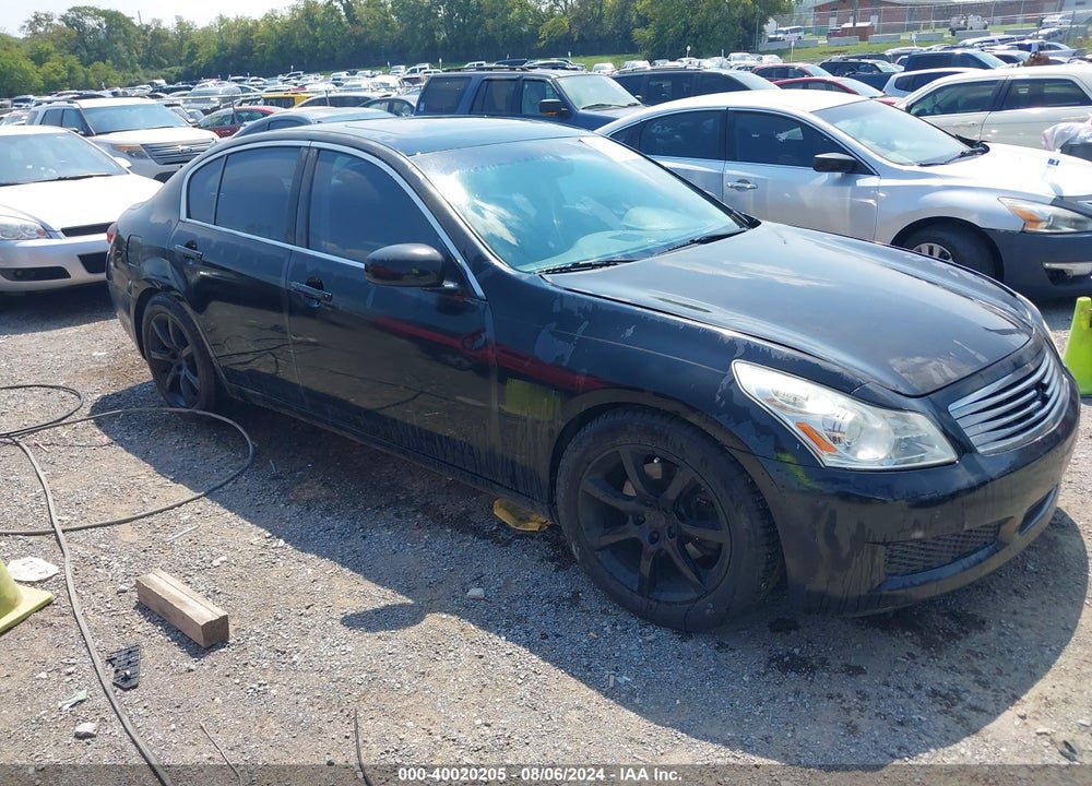 2007 INFINITI G35 JOURNEY VIN: JNKBV61E37M716948