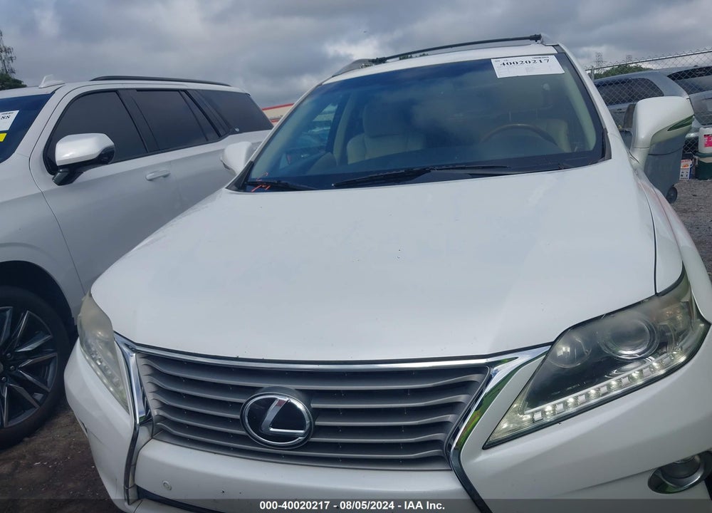 2013 LEXUS RX 350 VIN: JTJZK1BA0D2416134