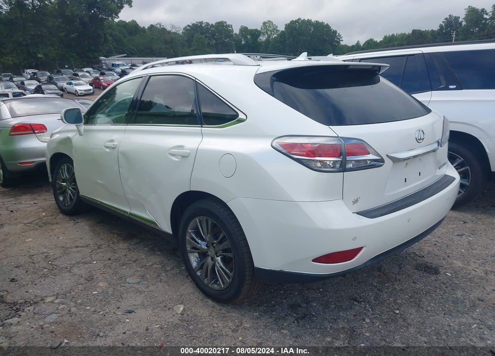 2013 LEXUS RX 350 VIN: JTJZK1BA0D2416134