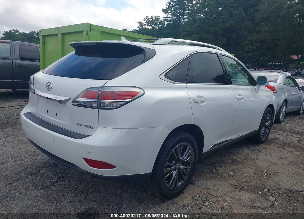 2013 LEXUS RX 350 VIN: JTJZK1BA0D2416134