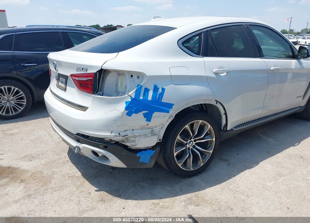 2016 BMW X6 SDRIVE35I VIN: 5UXKU0C59G0F92918