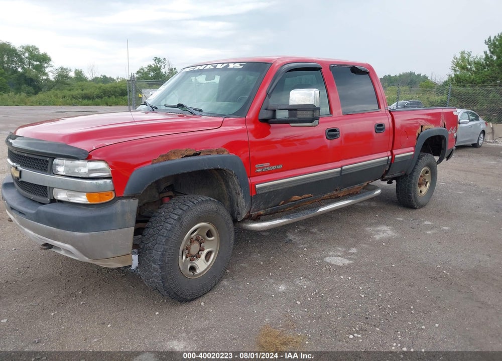 2001 CHEVROLET SILVERADO 2500HD LS VIN: 1GCHK23101F140352