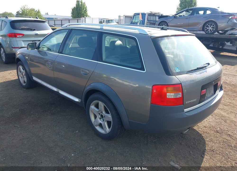 2003 AUDI ALLROAD 2.7T VIN: WA1YD54B63N084309