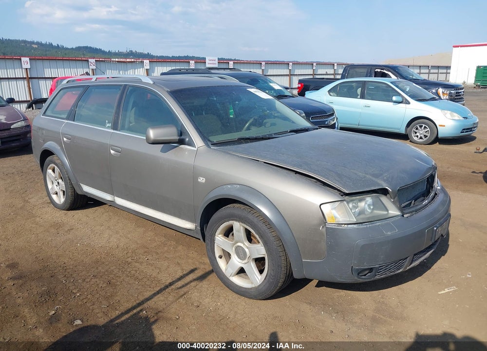 2003 AUDI ALLROAD 2.7T VIN: WA1YD54B63N084309
