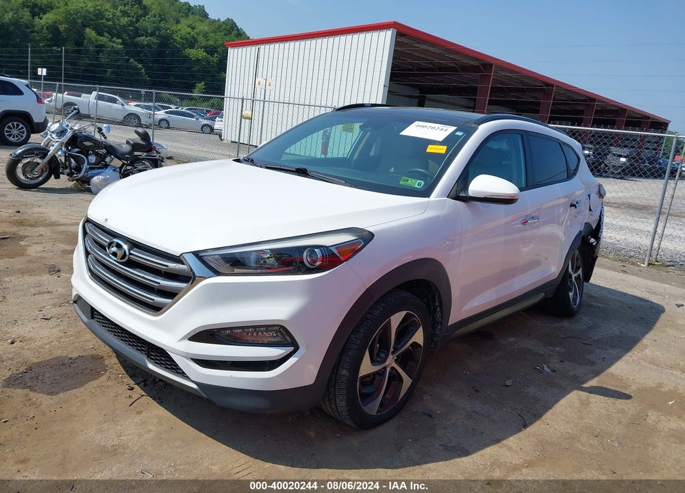 2016 HYUNDAI TUCSON LIMITED VIN: KM8J3CA26GU091240