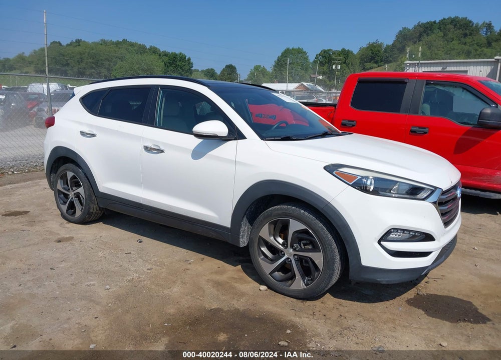 2016 HYUNDAI TUCSON LIMITED VIN: KM8J3CA26GU091240