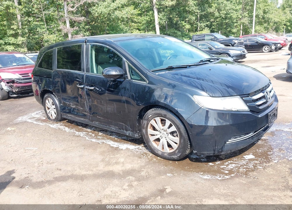 2015 HONDA ODYSSEY EX-L VIN: 5FNRL5H61FB098681
