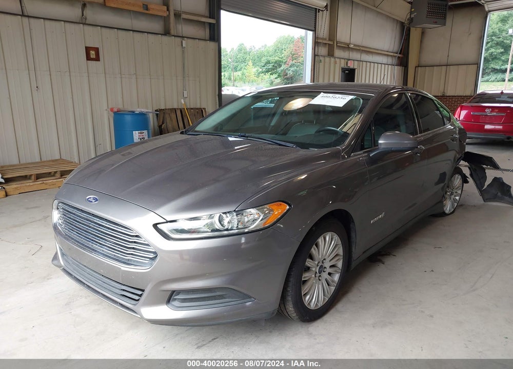 2014 FORD FUSION HYBRID S VIN: 3FA6P0UU8ER198200