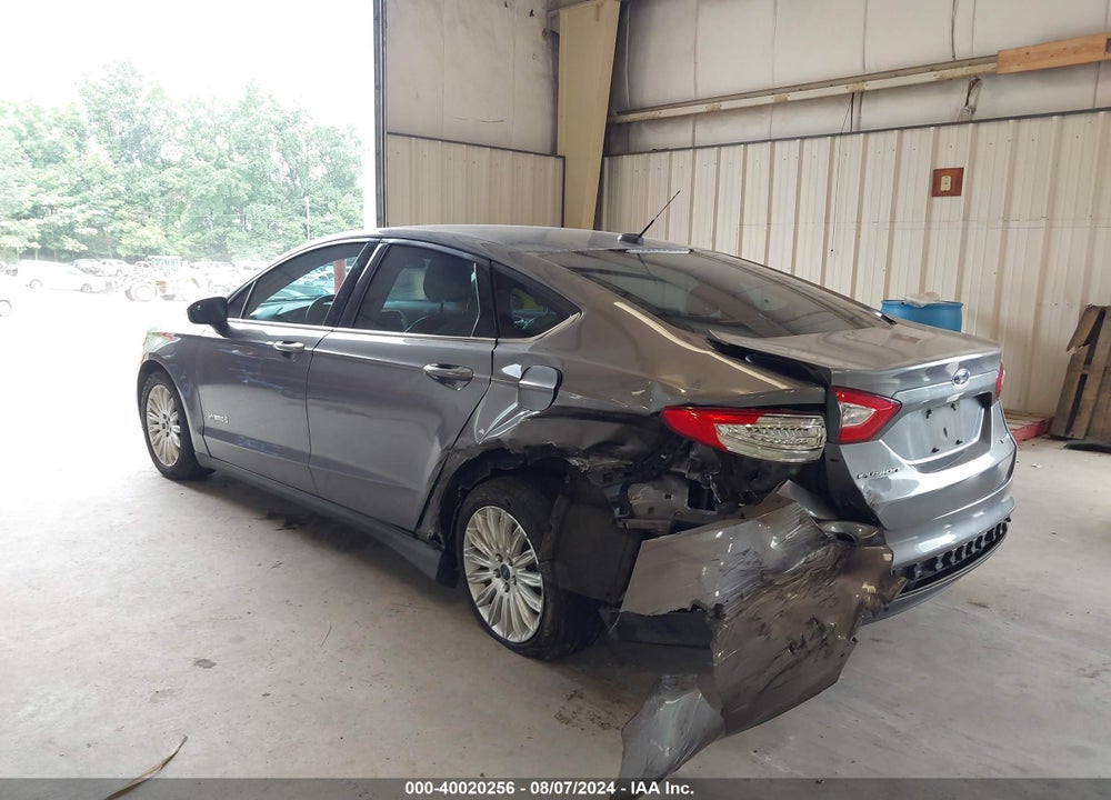 2014 FORD FUSION HYBRID S VIN: 3FA6P0UU8ER198200